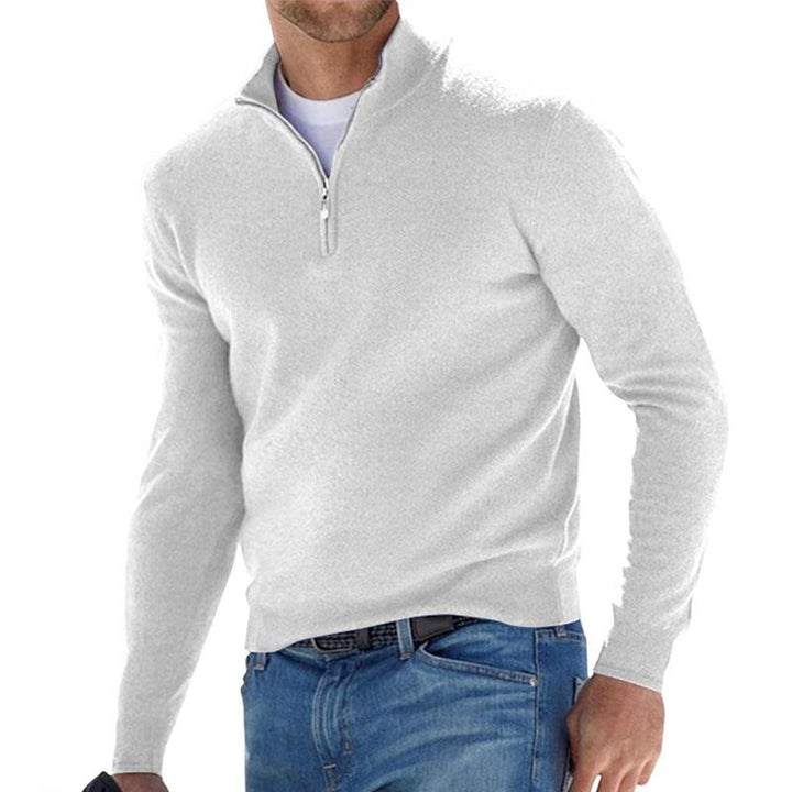 Jonas – Den Tidløse Sweater med Lynlås og Komfort